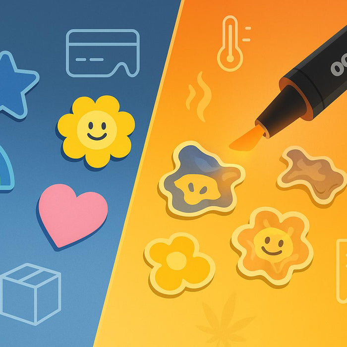 Ooze Hot Knife Risks: Damage to Collectible Sticker Collections