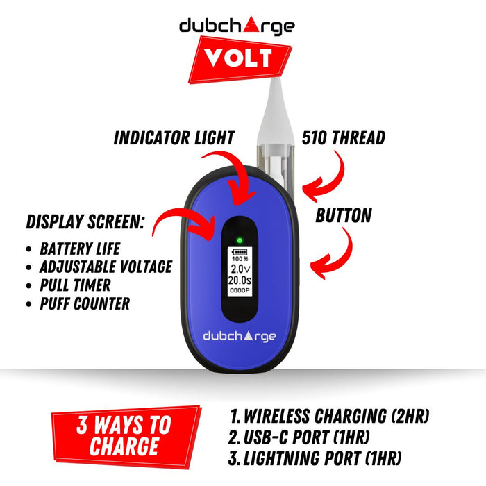 The Volt - DubCharge 510 Thread Battery