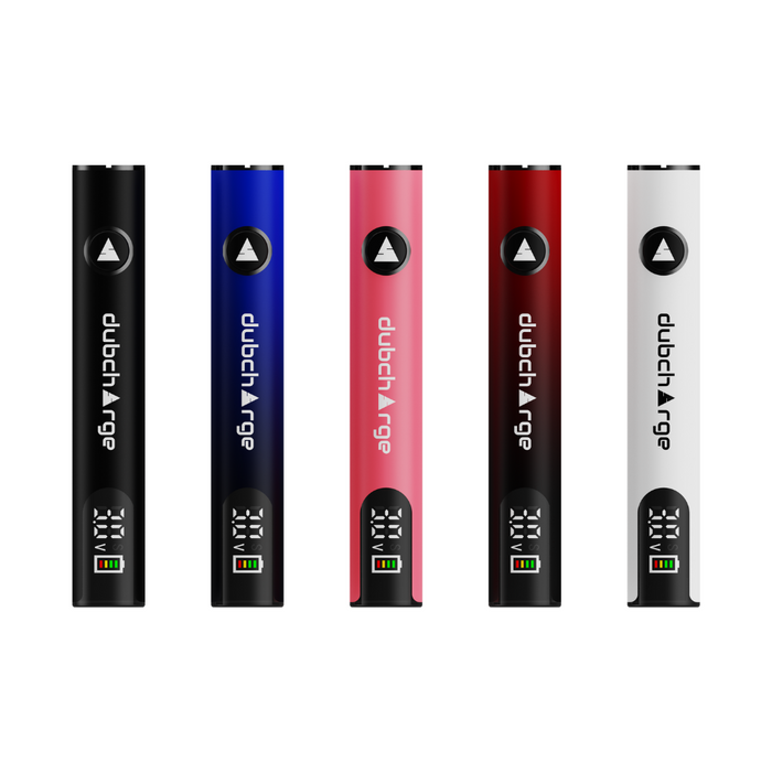 DubCharge V5 Smart Battery with LED Screen - 510 Thread Battery
