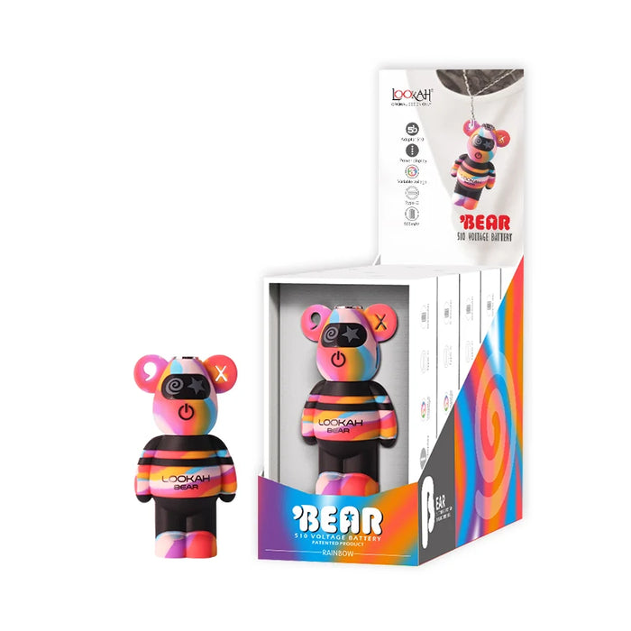 Lookah Bear Battery | 500 mAh 510-Thread Bear-Shaped Vape Battery BattSkins Lookah Bear Battery | 500 mAh 510-Thread Bear-Shaped Vape Battery BattSkins