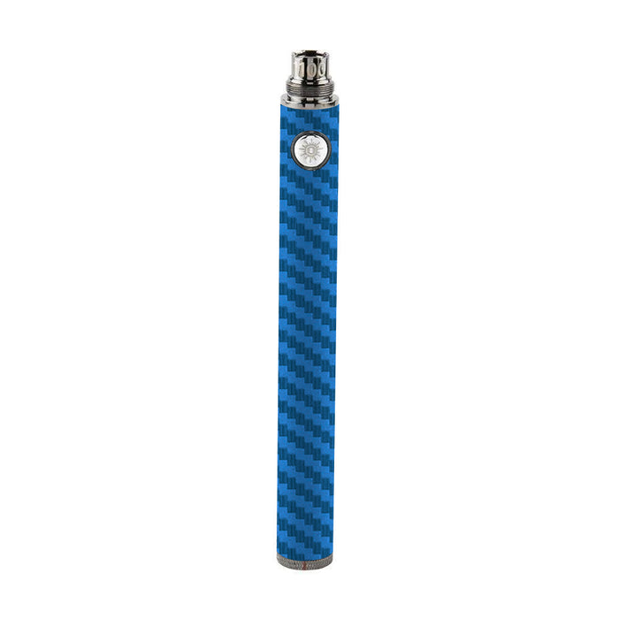 Blue Carbon Fiber Skin | Skin Only for Ooze Twist 1100 mAh Battery - Device Not Included