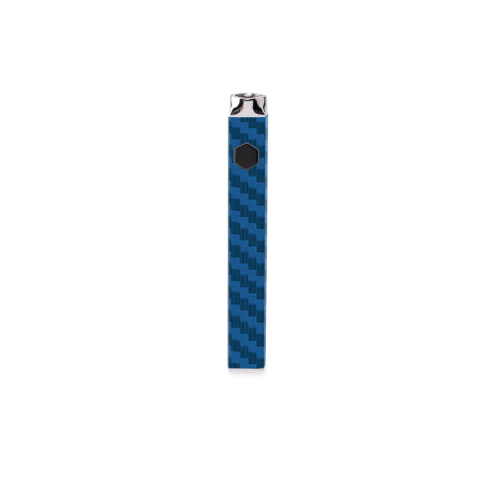 Blue Carbon Fiber Skin | Skin Only for Ooze Quad Battery - Device Not Included