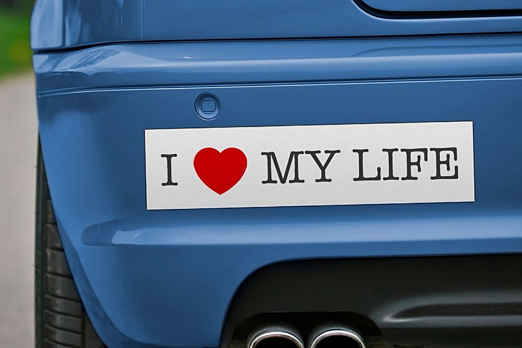 Custom Bumper Stickers - 4" x 11"