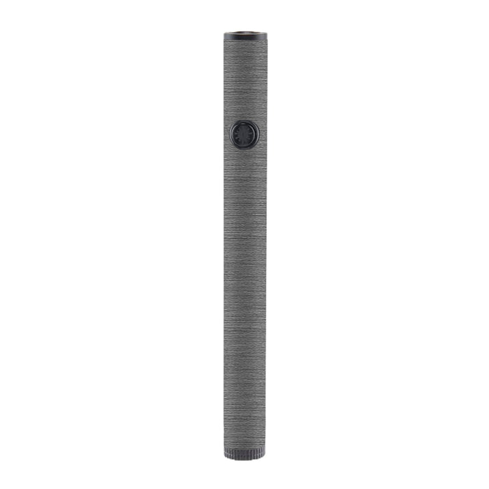 Gray Brushed Metallic Skin | Skin Only for Ooze Twist Slim 2.0 Battery - Device Not Included