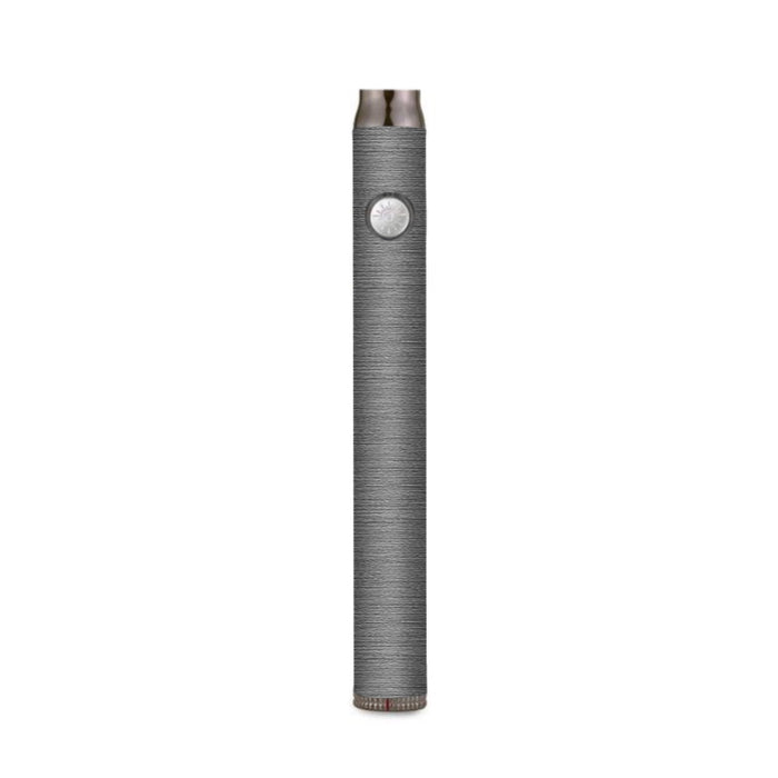 Gray Brushed Metallic Skin | Skin Only for Ooze Twist Slim 1.0 Battery - Device Not Included
