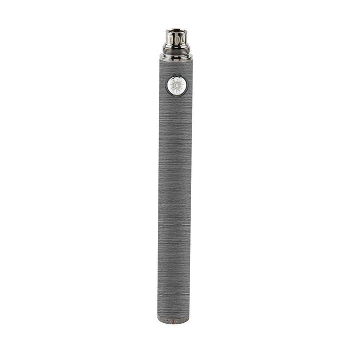 Gray Brushed Metallic Skin | Skin Only for Ooze Twist 1100 mAh Battery - Device Not Included