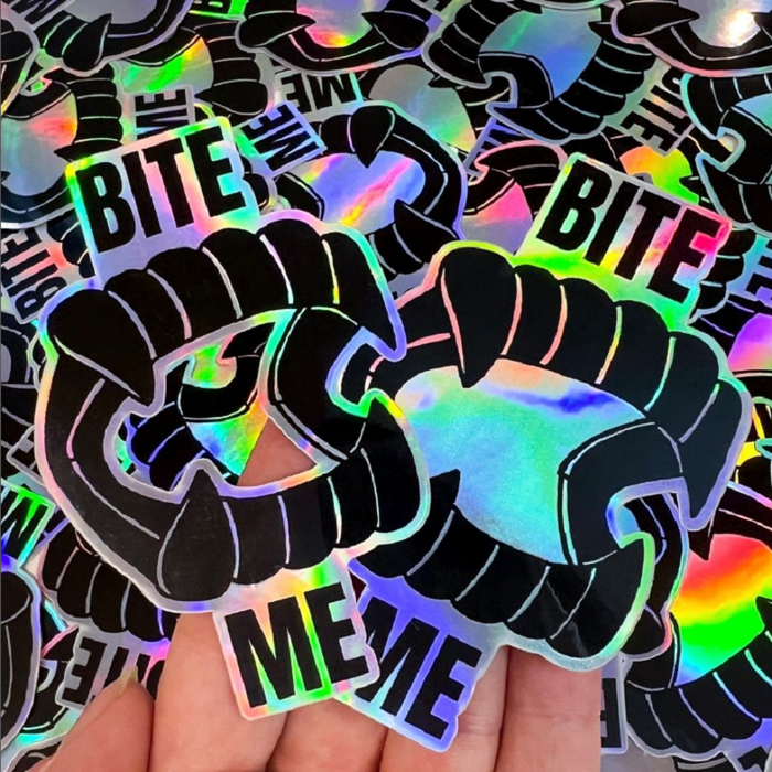 Holographic Die Cut