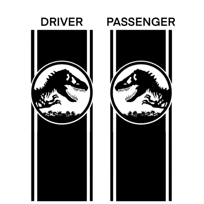 Jurassic Logo Side Decals for the Jeep Gladiator - Set of 2