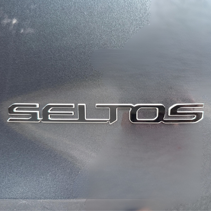 Overlay Logo Decals fits Seltos | 4 Logo Decals