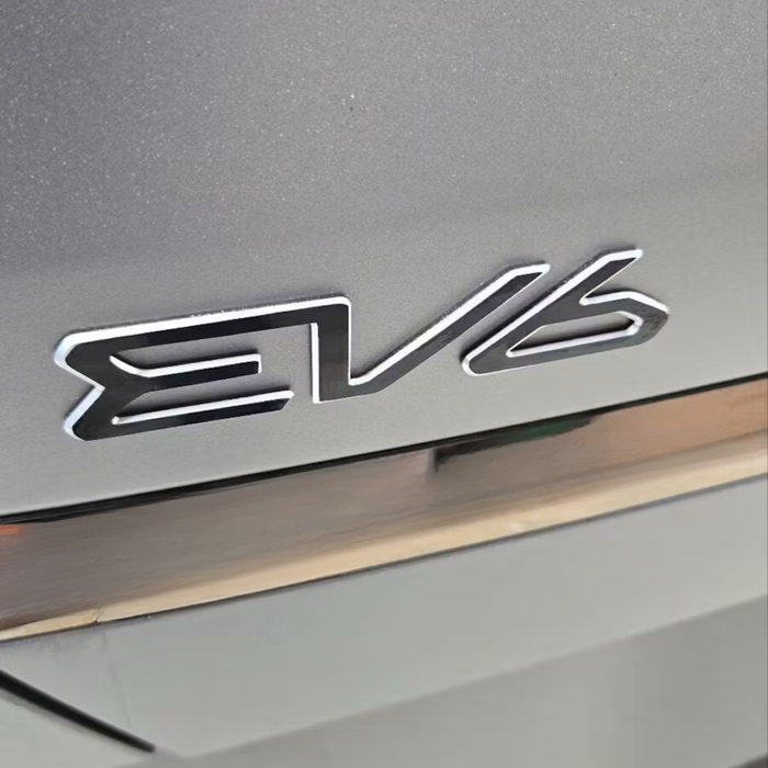 Overlay Logo Decals fits EV6 | 4 Logo Decals