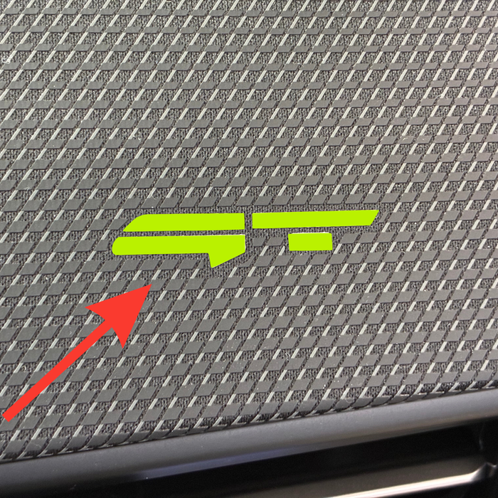 GT Dash Overlay Decal fits EV6 GT