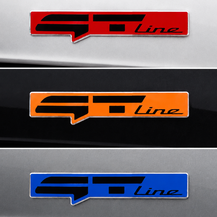 GT-Line Stencil Overlay for KIA EV9 | 1 Stencil Decal