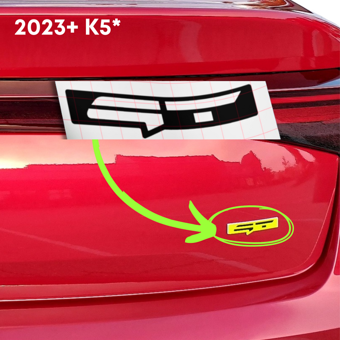 Overlay Decal for "GT" or "GT-Line" fits K5