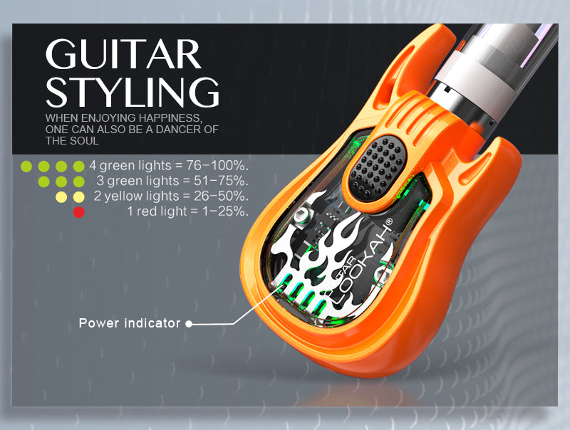 LOOKAH Guitar Battery BattSkins LOOKAH Guitar Battery BattSkins