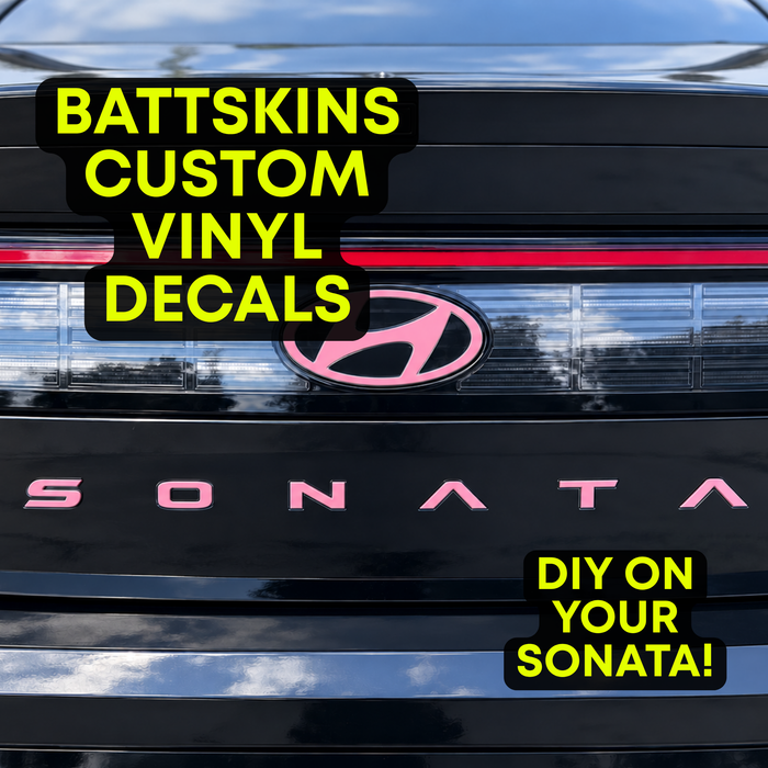 Overlay Sticker Decals fits 2024+ Sonata Models