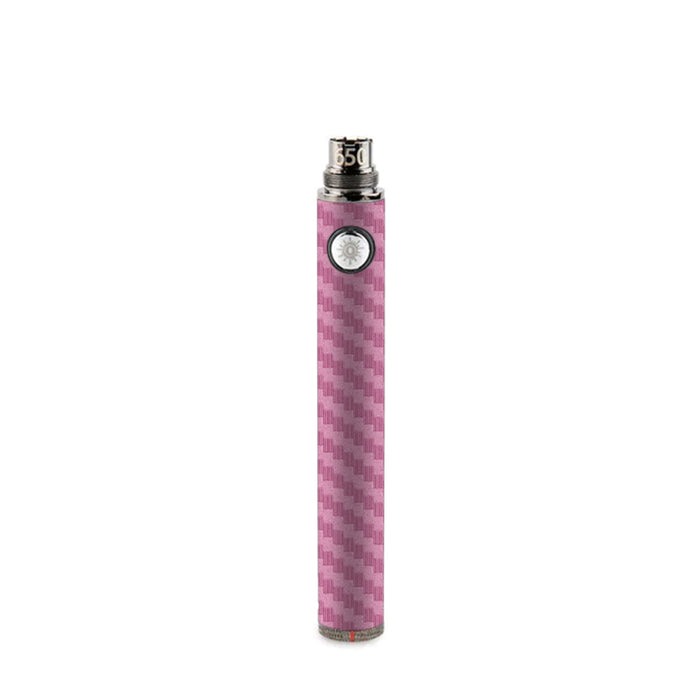 Pink Carbon Fiber Skin | Skin Only for Ooze Twist 650 mAh Battery - Device Not Included