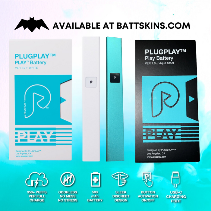 Plug & Play Battery | 500 mAh Type-C Vape | BattSkins Plug & Play Battery | 500 mAh Type-C Vape | BattSkins