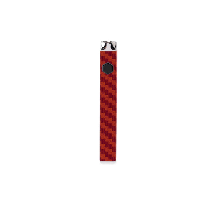 Red Carbon Fiber Skin | Skin Only for Ooze Quad Battery - Device Not Included