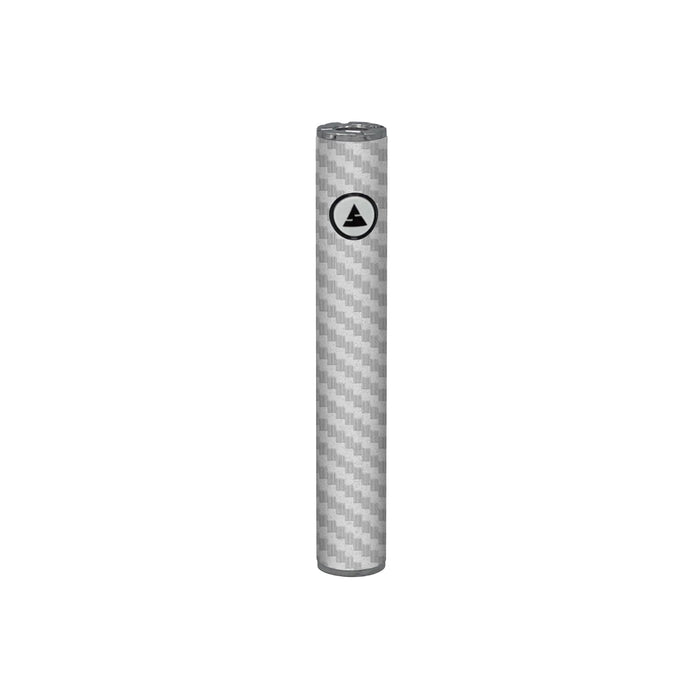 Silver Carbon Fiber | Skin Only for DubCharge 650 mAh Battery - Device Not Included