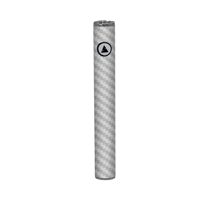 Silver Carbon Fiber | Skin Only for DubCharge 900 mAh Battery - Device Not Included