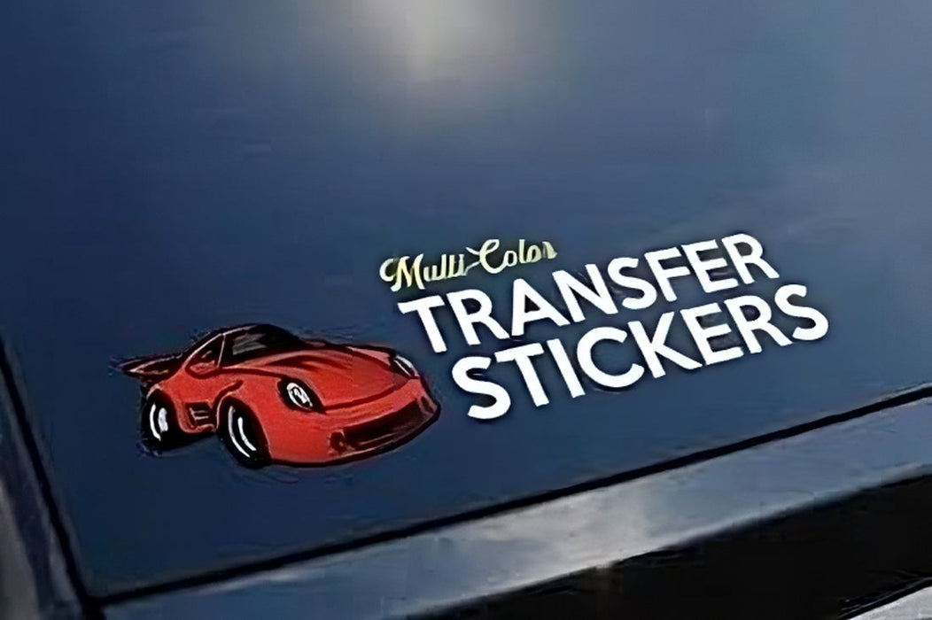 Custom Car Transfer Decals