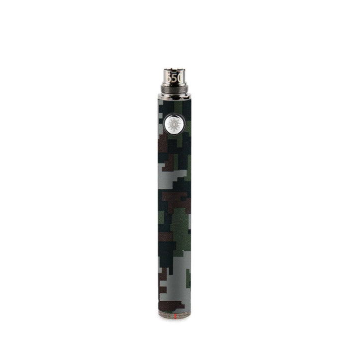 Digital Green Camo Skin | Skin Only for Ooze Twist 650 mAh Battery - Device Not Included