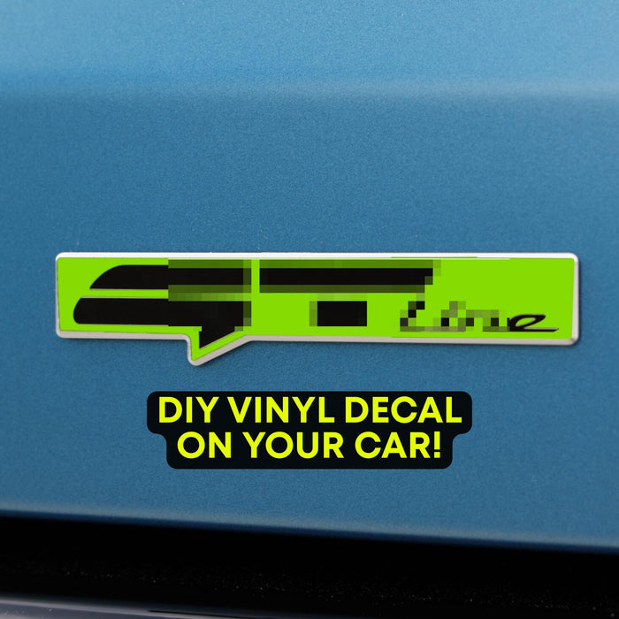 Overlay Decal for "GT" or "GT-Line" fits K5