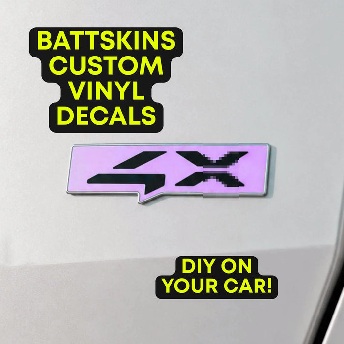 4X Stencil Overlay Decal fits 2023+ Sorento | 1 Stencil Overlay Decal