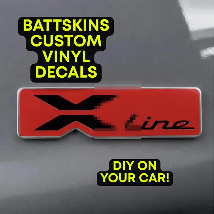 X-Line Stencil Overlay Decal fits 2023+ Sorento | 1 Stencil Overlay Decal