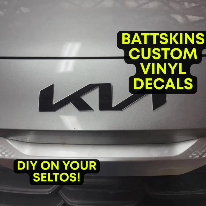 Overlay Logo Decals fits 2022+ Seltos | 4 Logo Decals