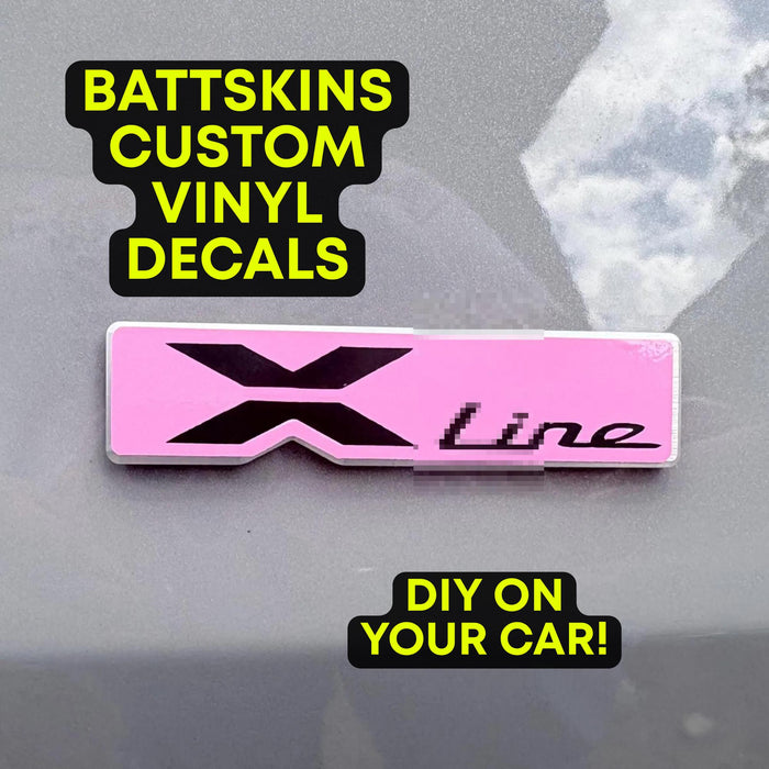 2023+ Telluride "X-Line" - 1 Overlay Stencil Decal