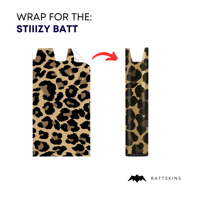 Leopard Skin | Skin Only for STIIIZY Battery - Device Not Included