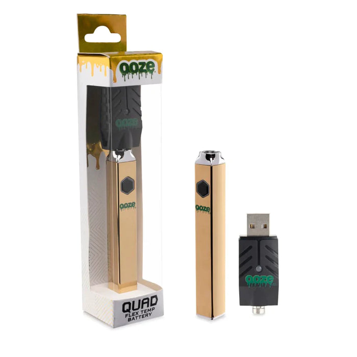 OOZE Quad - 500 mAh Square Flex Temp Battery + Customizable Skin BattSkins OOZE Quad - 500 mAh Square Flex Temp Battery + Customizable Skin BattSkins