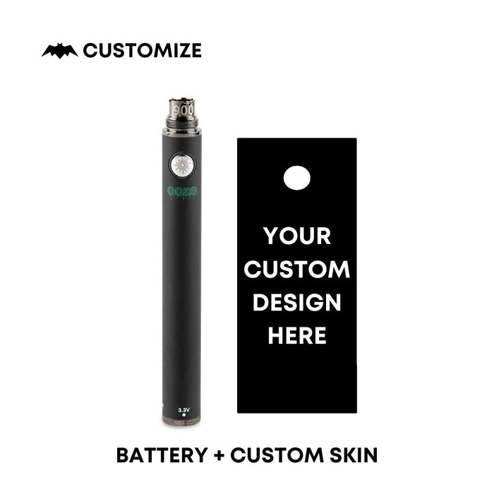 OOZE Twist Series - 900 mAh Pen Battery + Customizable Skin - No Charg BattSkins OOZE Twist Series - 900 mAh Pen Battery + Customizable Skin - No Charg BattSkins