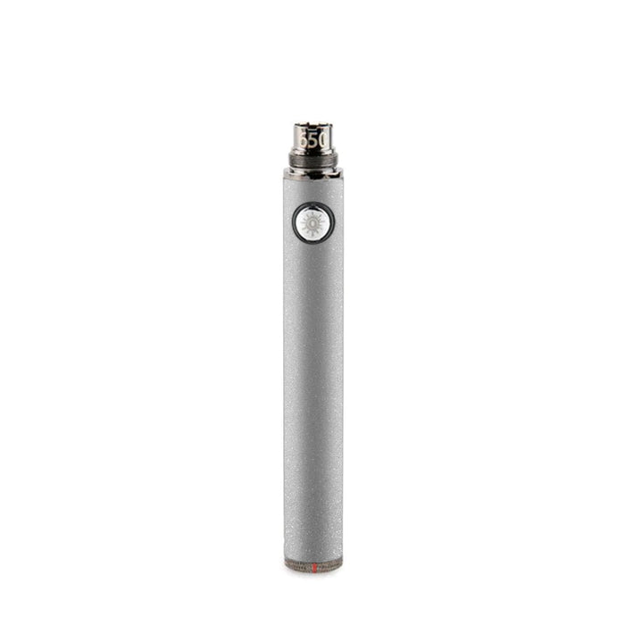 Silver Shimmer Skin | Skin Only for Ooze Twist 650 mAh Battery - Device Not Included