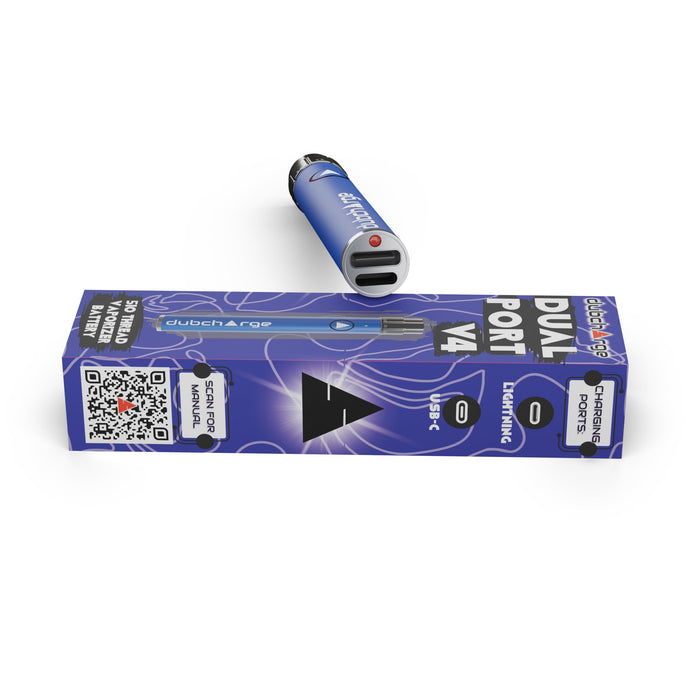 DubCharge V4 Battery | 510 Thread Dual Port BattSkins DubCharge V4 Battery | 510 Thread Dual Port BattSkins