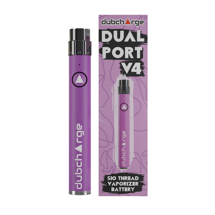 DubCharge V4 Battery | 510 Thread Dual Port BattSkins DubCharge V4 Battery | 510 Thread Dual Port BattSkins