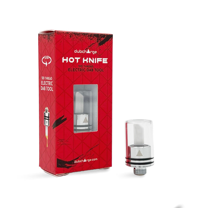 DubCharge Hot Knife 510 Thread Electric Dab Tool - White